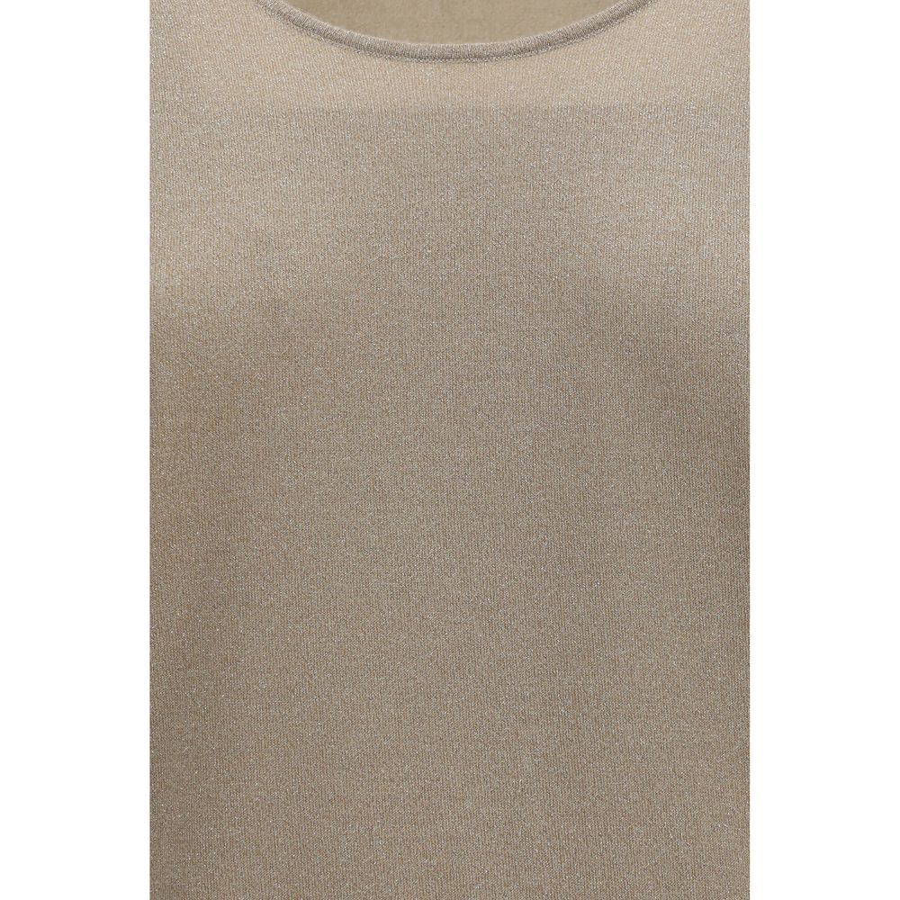Brunello Cucinelli Beige Cashmere Tank Tops | Regal Royce