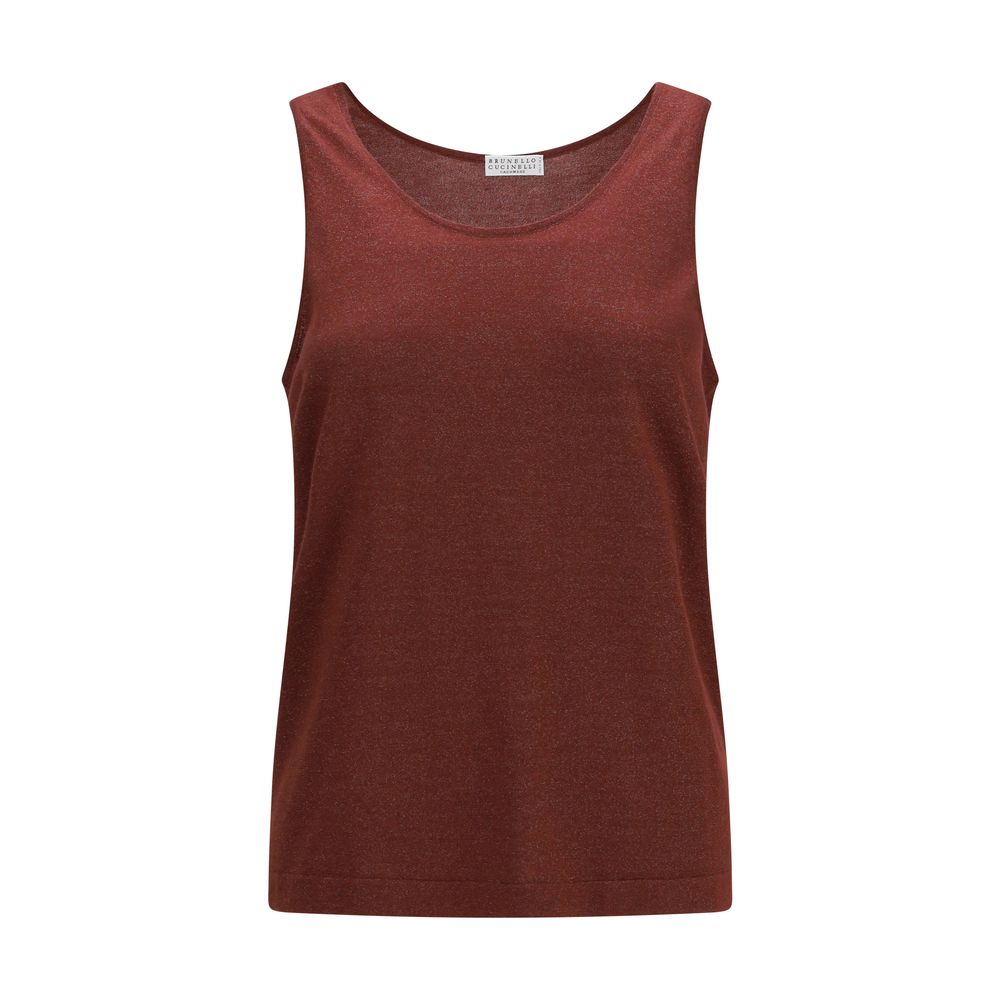 Brunello Cucinelli Multicolor Cashmere Tank Tops | Regal Royce