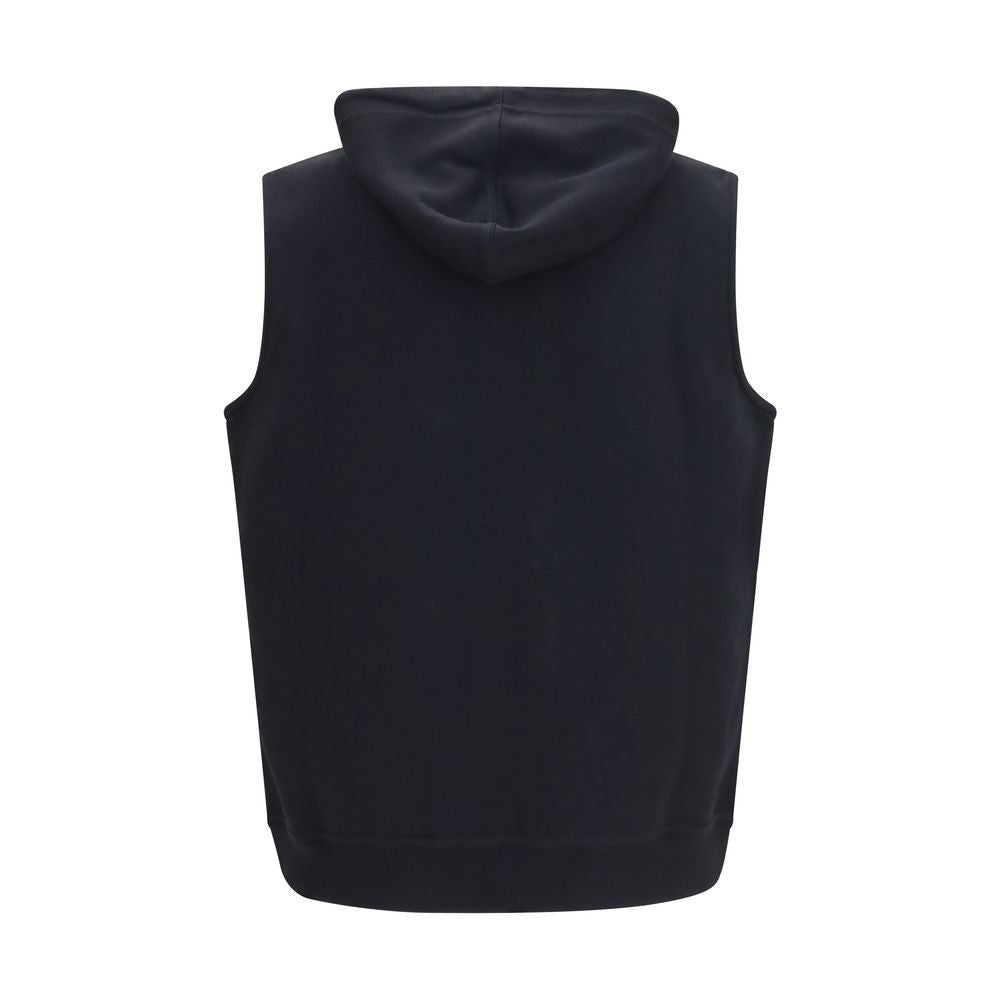 Brunello Cucinelli Black Cotton Sweatshirt | Regal Royce
