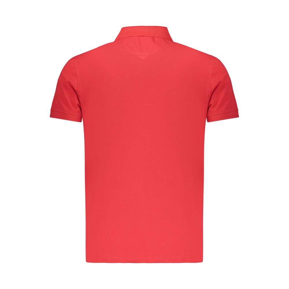 Marina Militare Rosso Cotton Men's Polo | Regal Royce