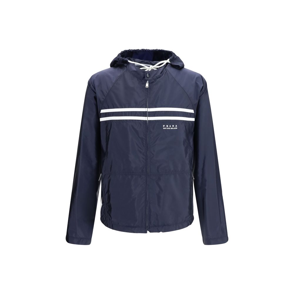 Prada Blue Nylon Shell Jacket | Regal Royce