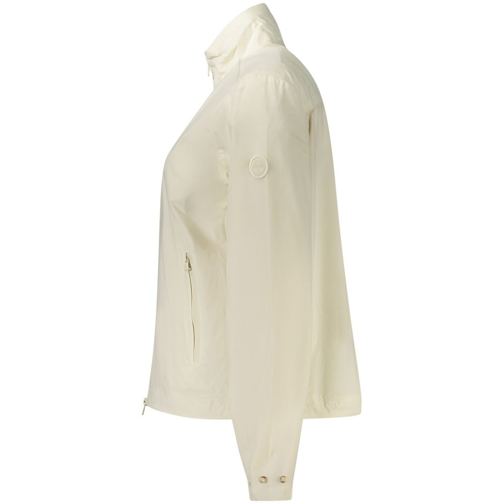 North Sails White Nylon Women's Jacket | Regal Royce