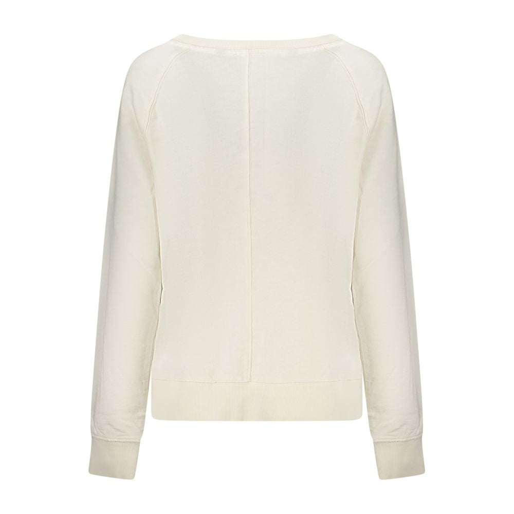 North Sails White Cotton Women's Sweatshirt | Regal Royce