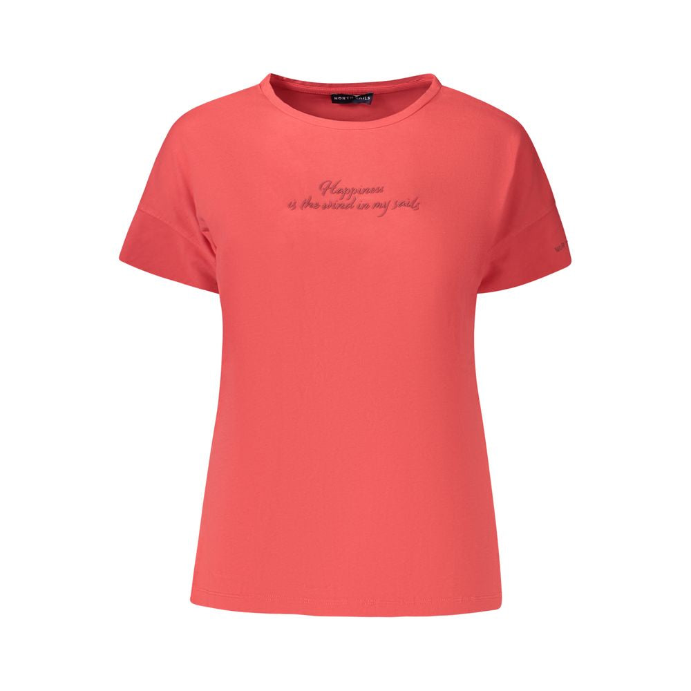 North Sails Red Cotton Women's T-Shirt | Regal Royce
