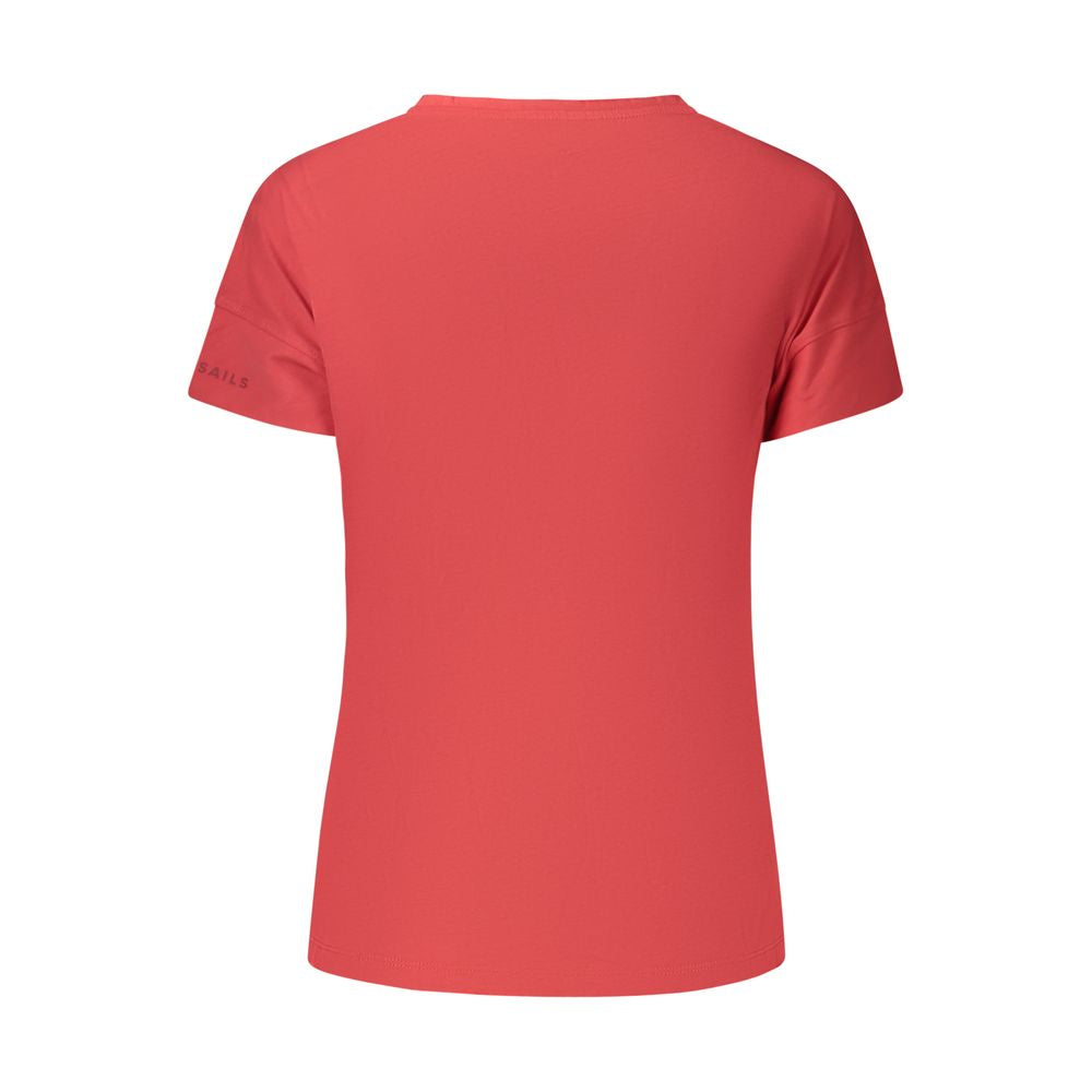 North Sails Red Cotton Women's T-Shirt | Regal Royce