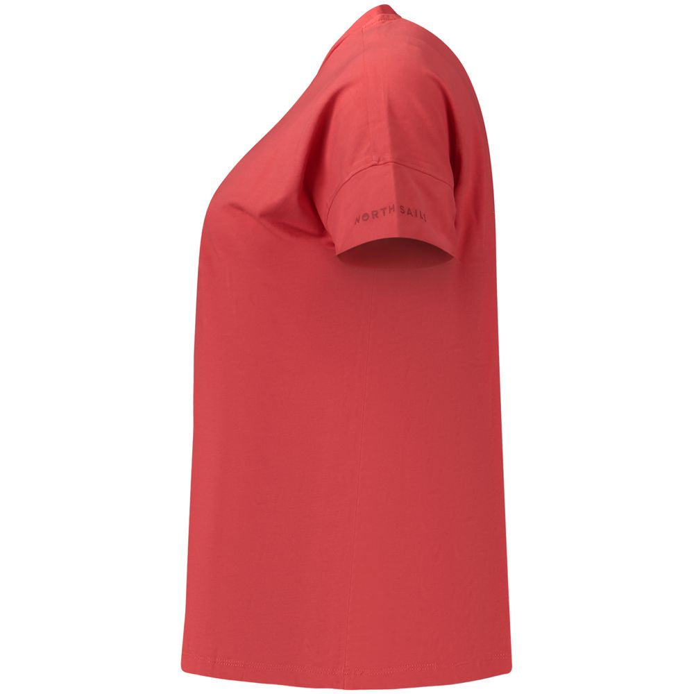 North Sails Red Cotton Women's T-Shirt | Regal Royce