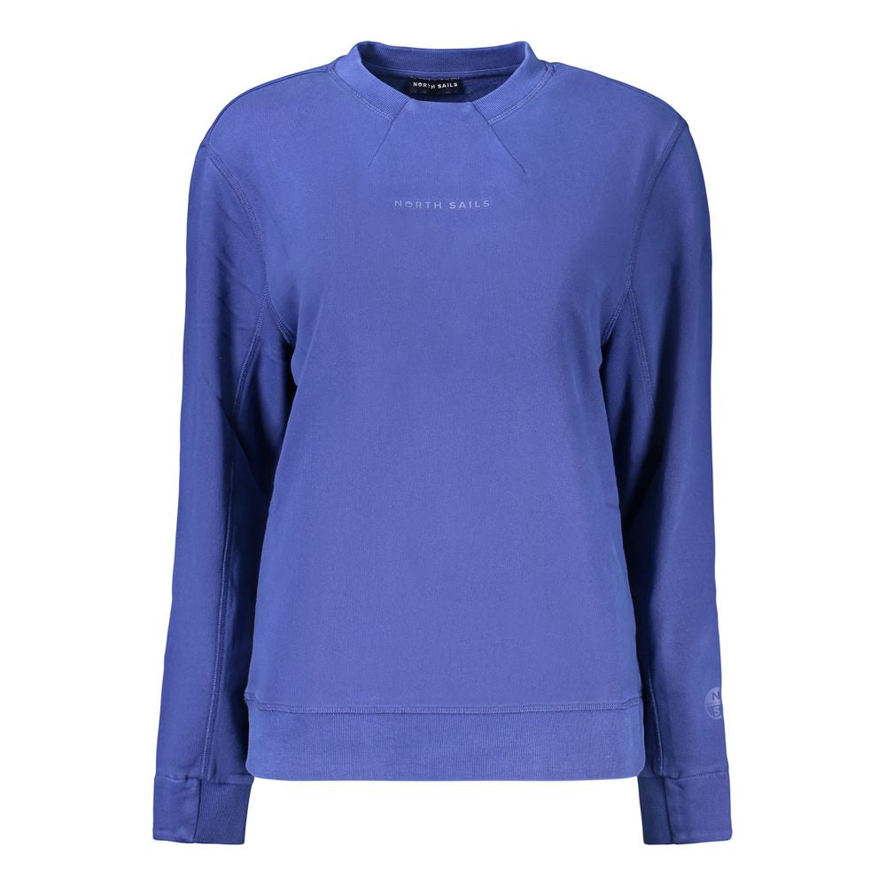 North Sails Blue Cotton Women's Sweatshirt | Regal Royce
