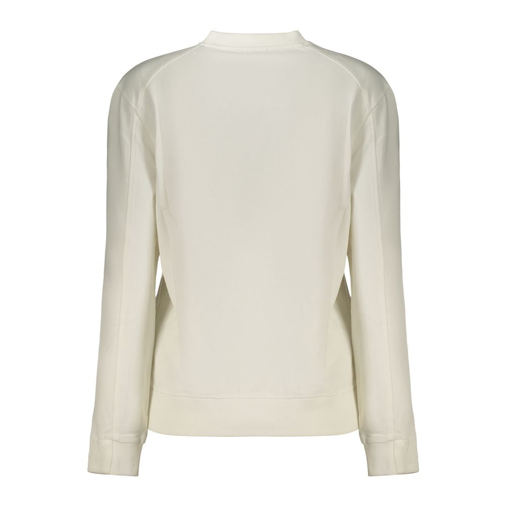 North Sails White Cotton Women's Sweatshirt | Regal Royce