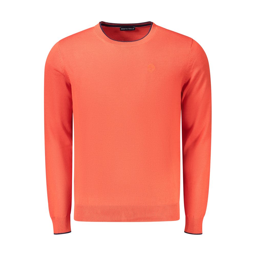 North Sails Red Cotton Men Sweater | Regal Royce