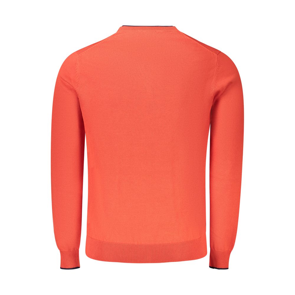 North Sails Red Cotton Men Sweater | Regal Royce