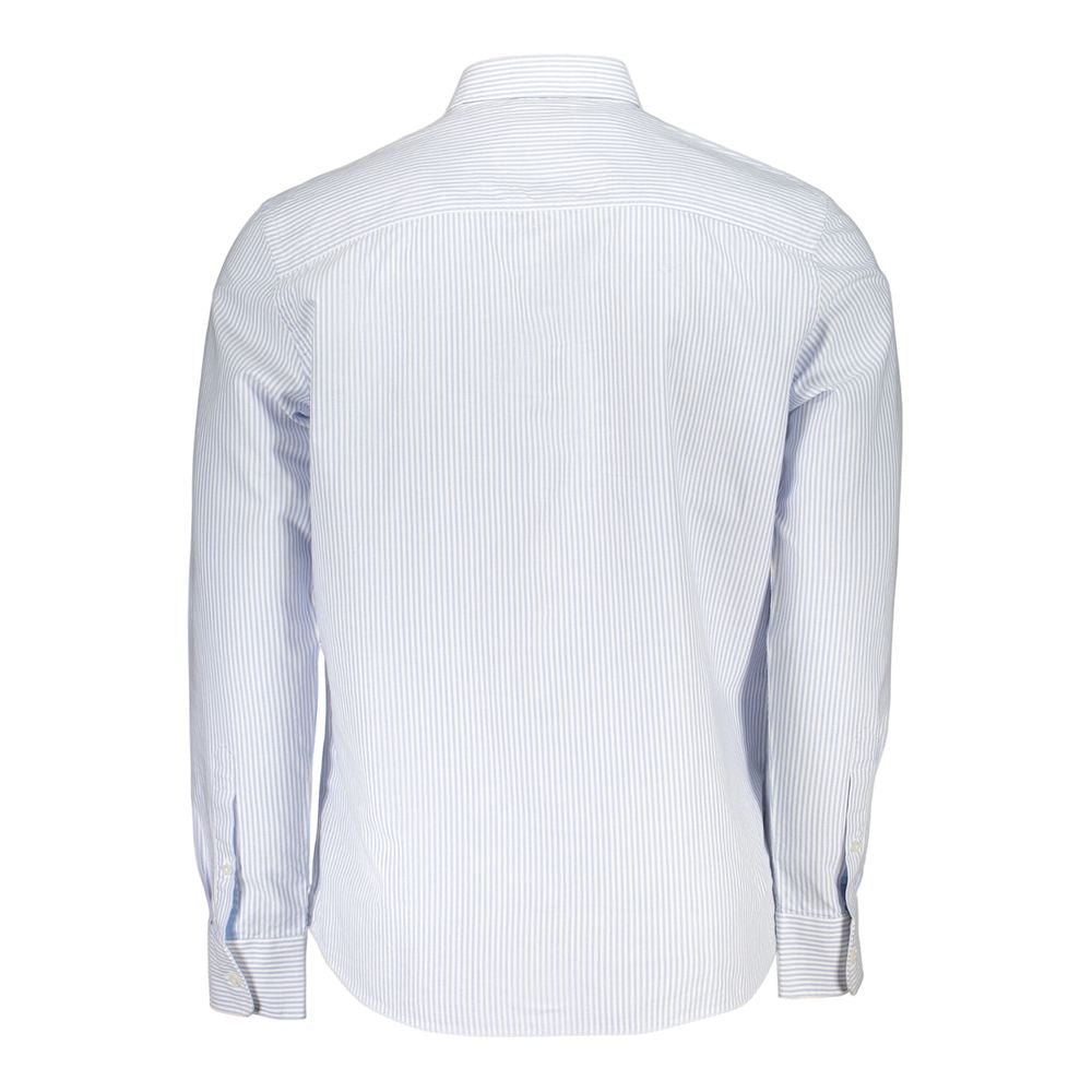 North Sails Azzurro Cotton Men Shirt with Long Sleeves and Button-Down Collar | Regal Royce