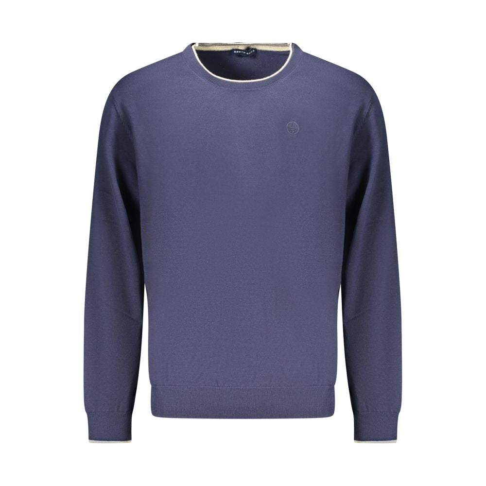 North Sails Blu Cotton Uomo Shirt | Regal Royce