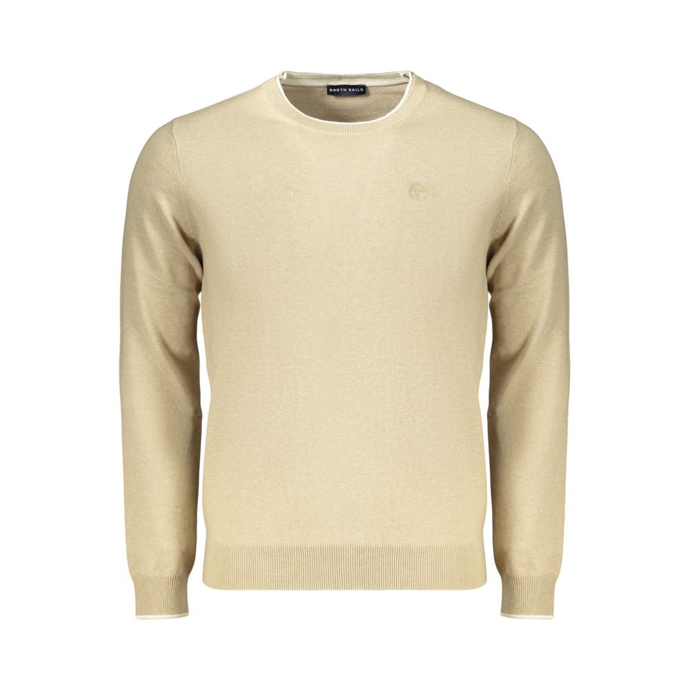 North Sails Beige Cotton Men's Pullover | Regal Royce