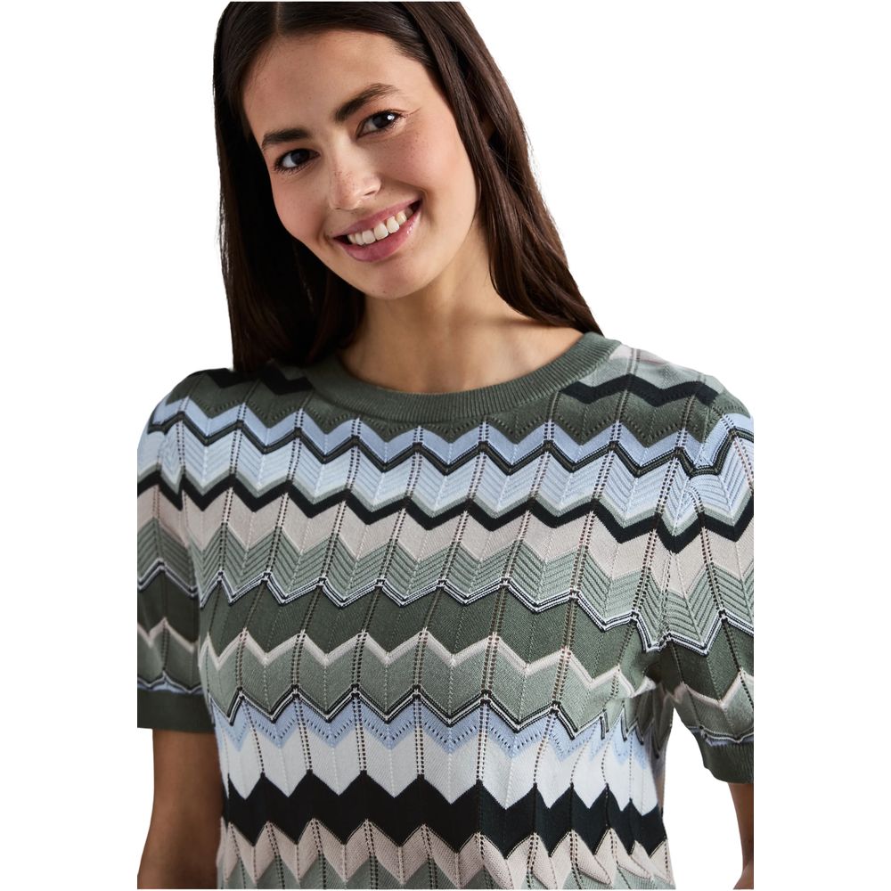 Street One Green Viscose Sweatshirt | Regal Royce