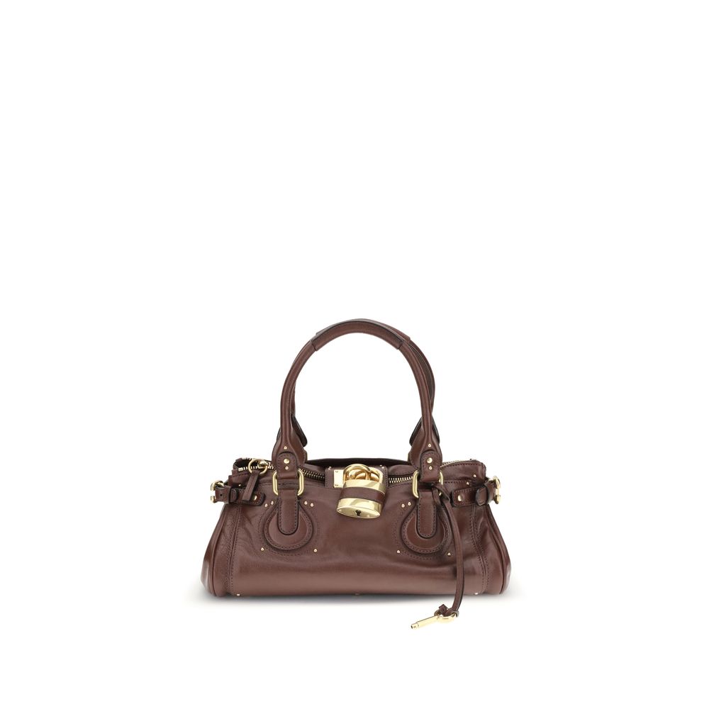 Chloé Bordeaux Buffalo Leather Shoulder Bag | Regal Royce
