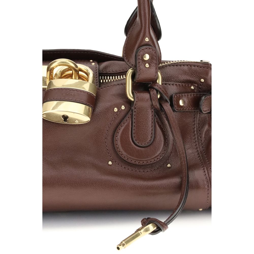 Chloé Bordeaux Buffalo Leather Shoulder Bag | Regal Royce