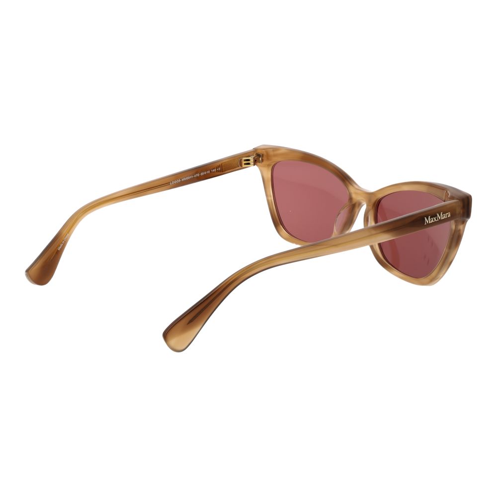 Max Mara Brown Acetate Sunglasses | Regal Royce