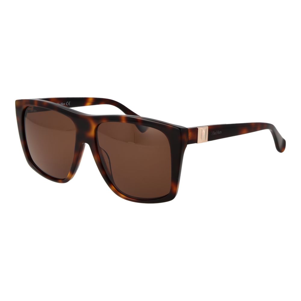 Max Mara Brown Acetate Sunglasses | Regal Royce