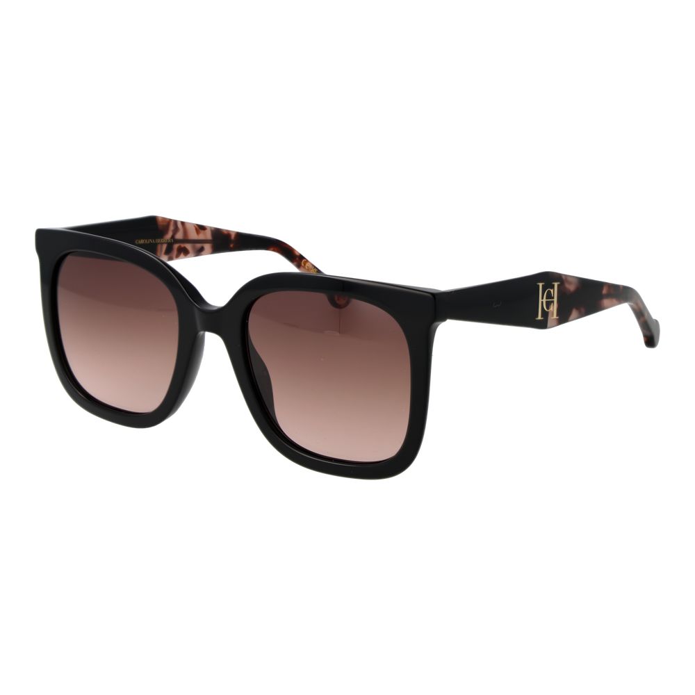 Carolina Herrera Black Acetate Sunglasses | Regal Royce