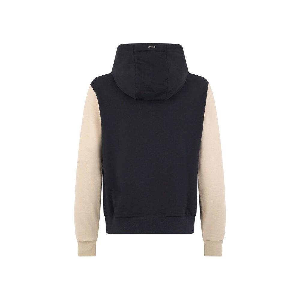 Herno Blue Cotton Sweatshirt | Regal Royce