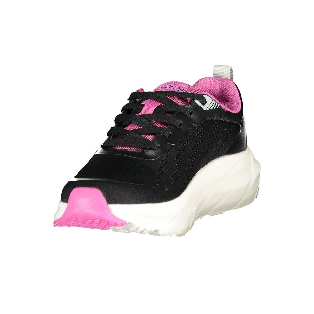 U.S. POLO ASSN. Nero Fabric Women's Sneaker | Regal Royce