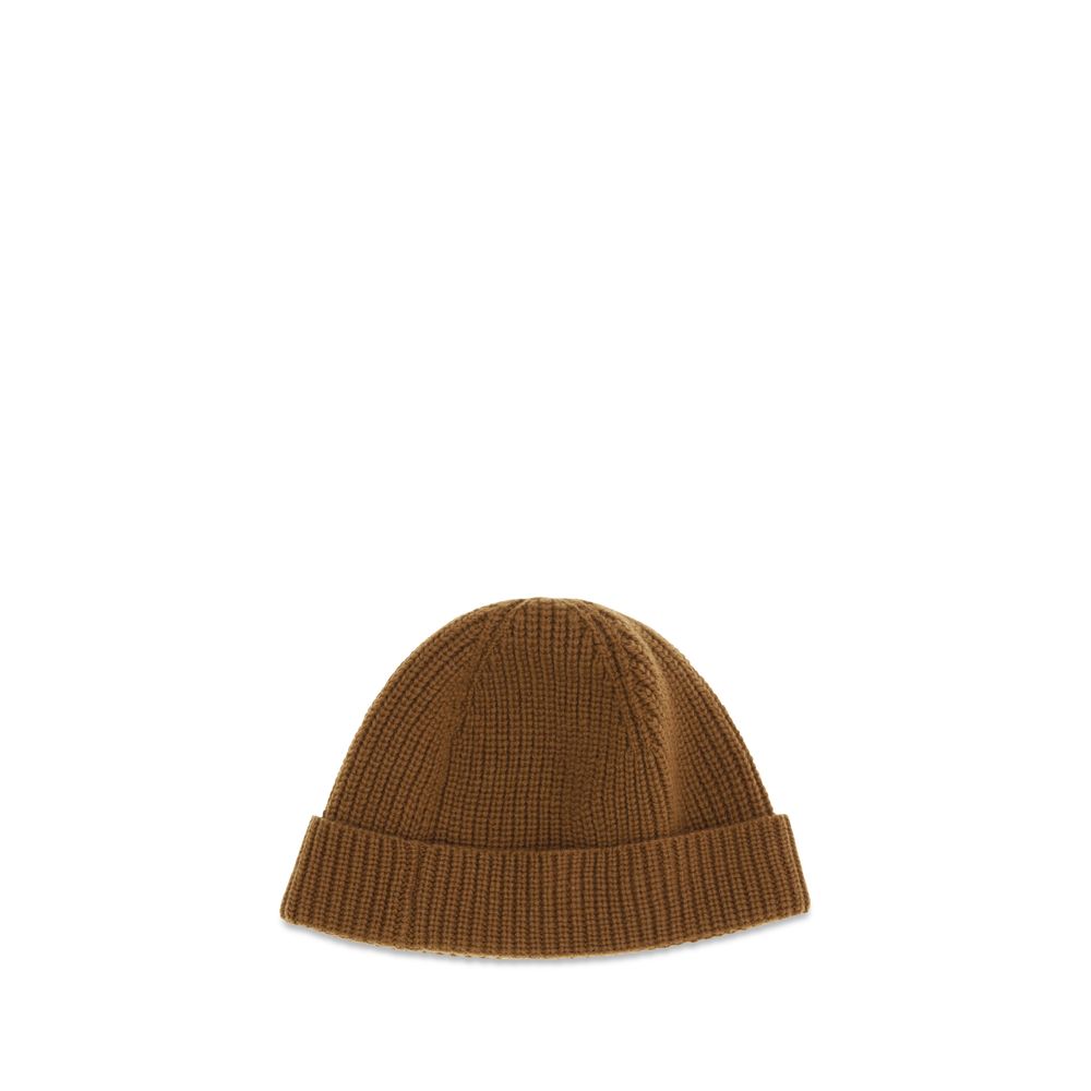 Valentino Garavani Brown Cashmere Beanie | Regal Royce