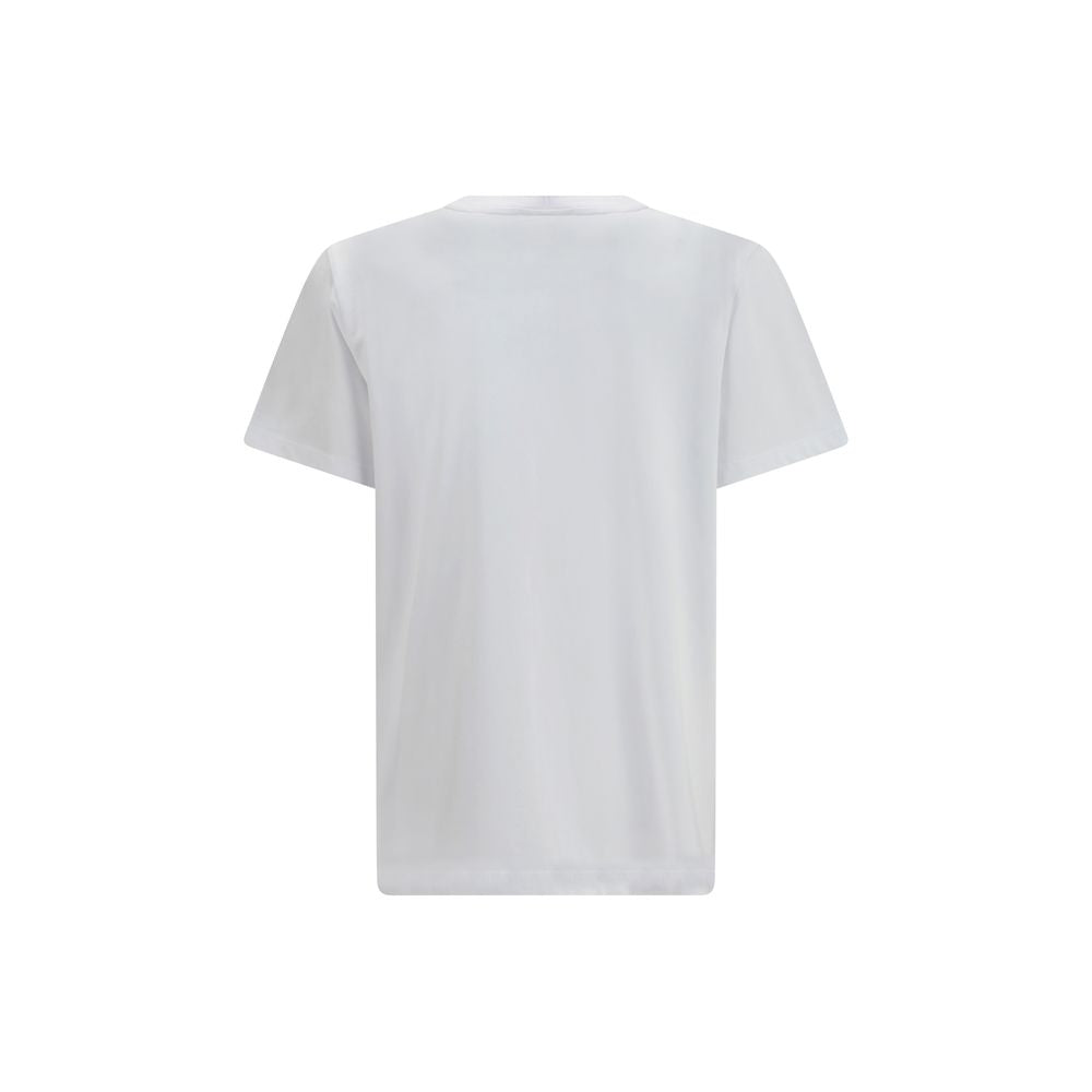 Ganni White Cotton T-Shirt | Regal Royce