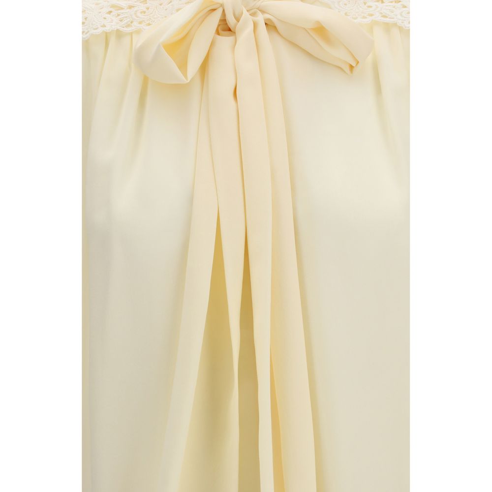 Chloé Beige Polyester Blouse | Regal Royce