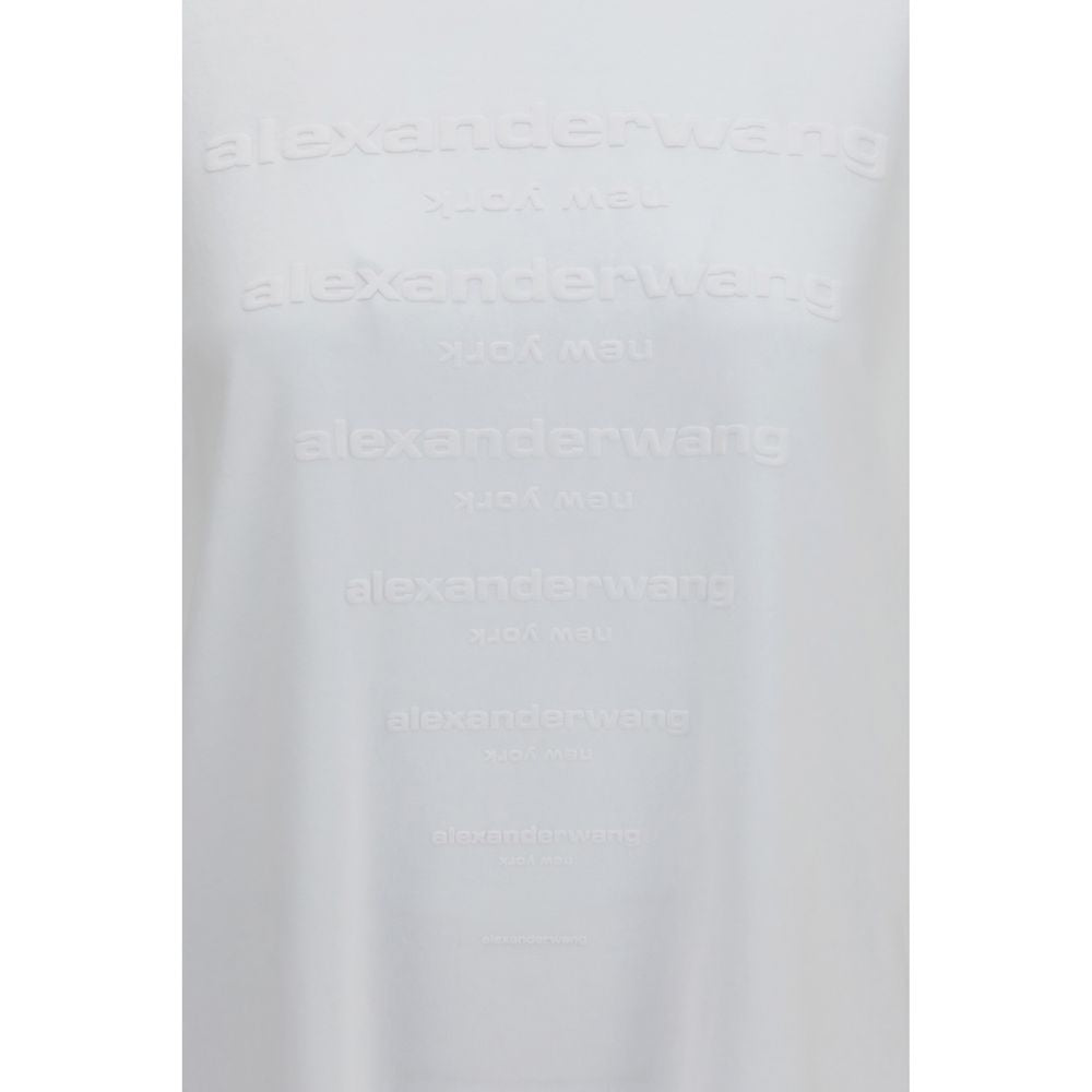 Alexander Wang White Cotton T-Shirt | Regal Royce