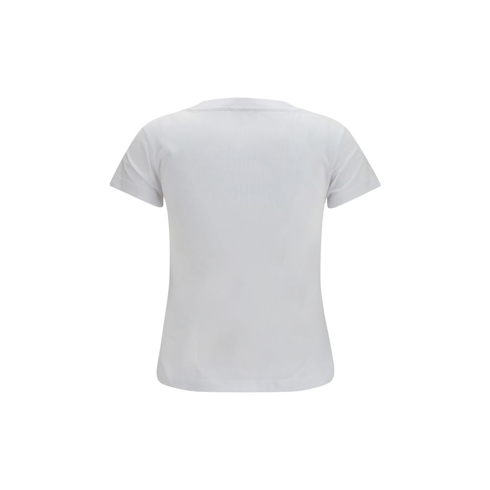 Ganni White Cotton T-Shirt | Regal Royce