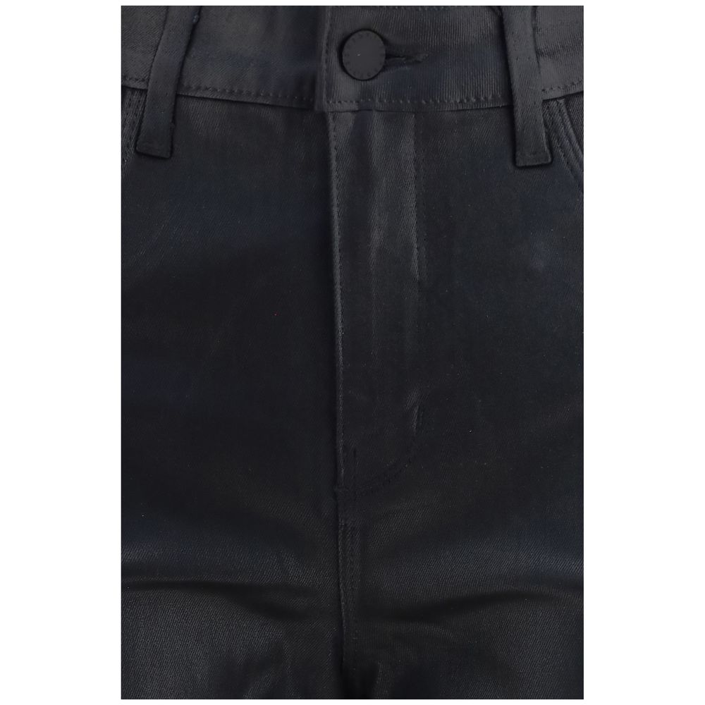 L'Agence Black Leather Pants | Regal Royce