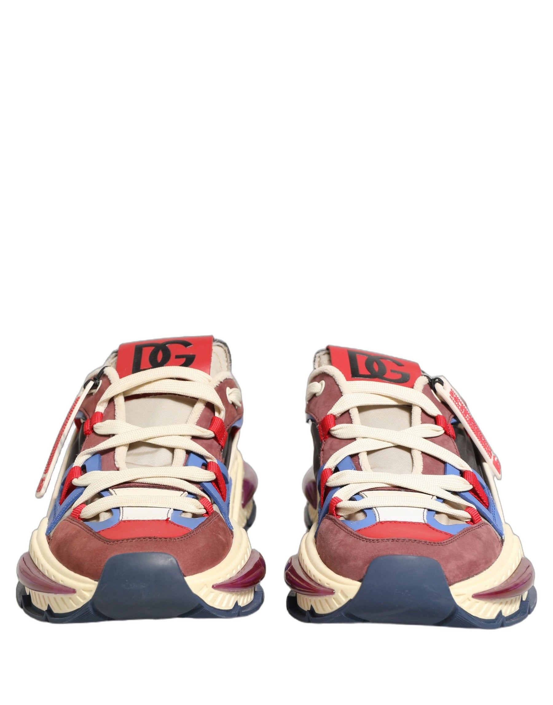 Dolce & Gabbana Multicolor Low Top Airmaster Sneakers Shoes | Regal Royce