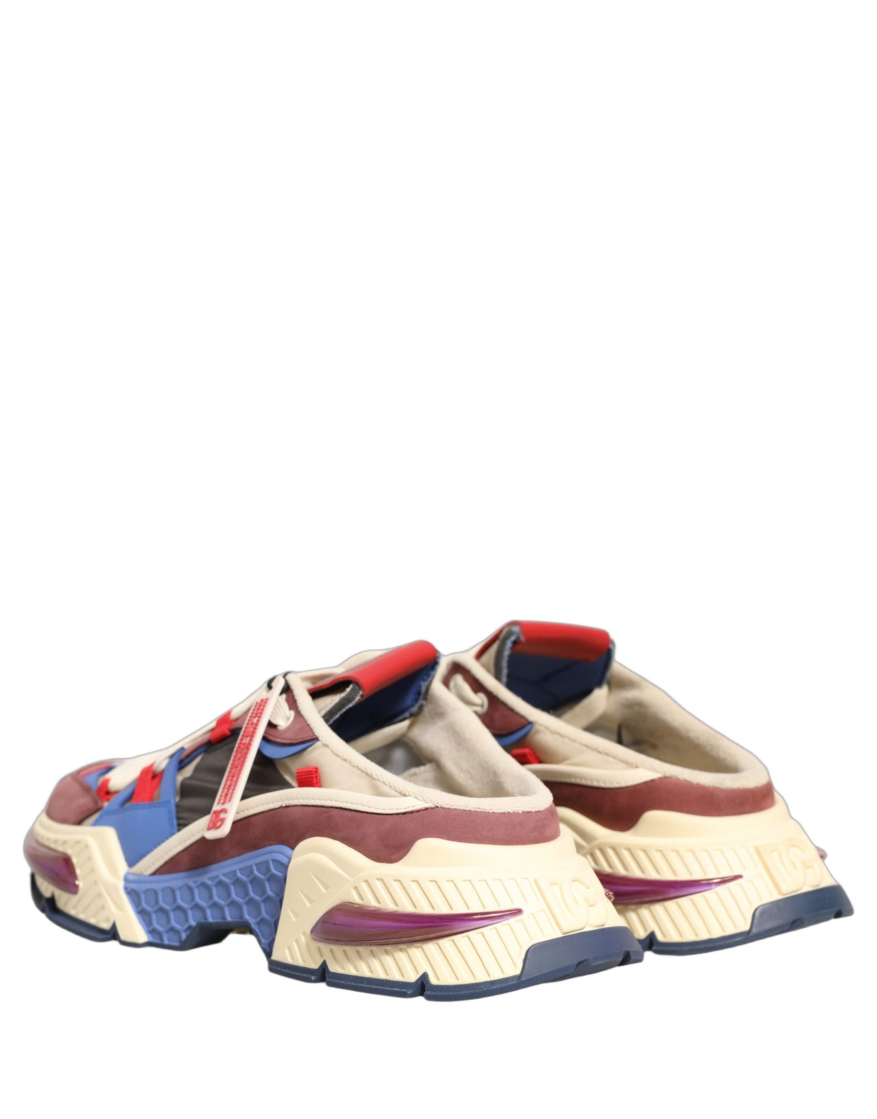 Dolce & Gabbana Multicolor Low Top Airmaster Sneakers Shoes | Regal Royce