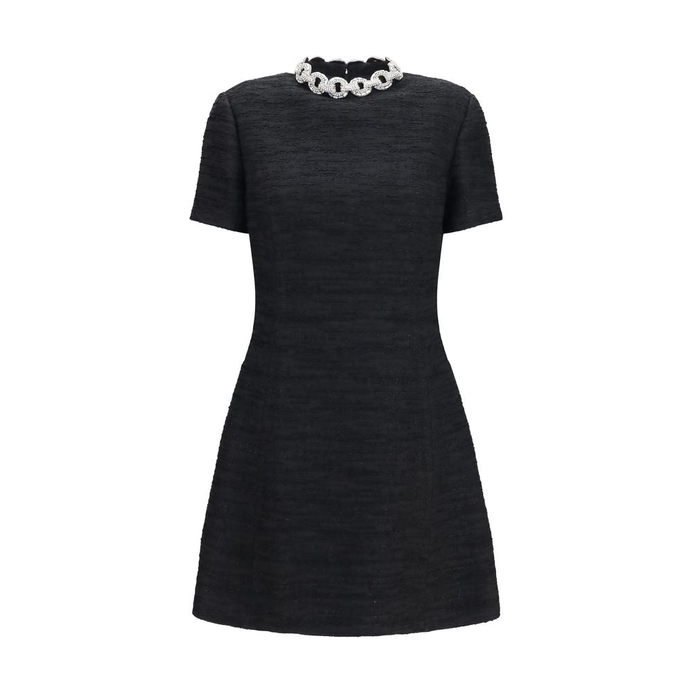 Valentino Black Cotton Casual Dress | Regal Royce