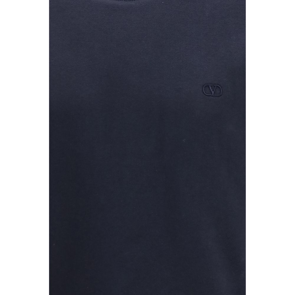 Valentino Blue Cotton Sweatshirt | Regal Royce