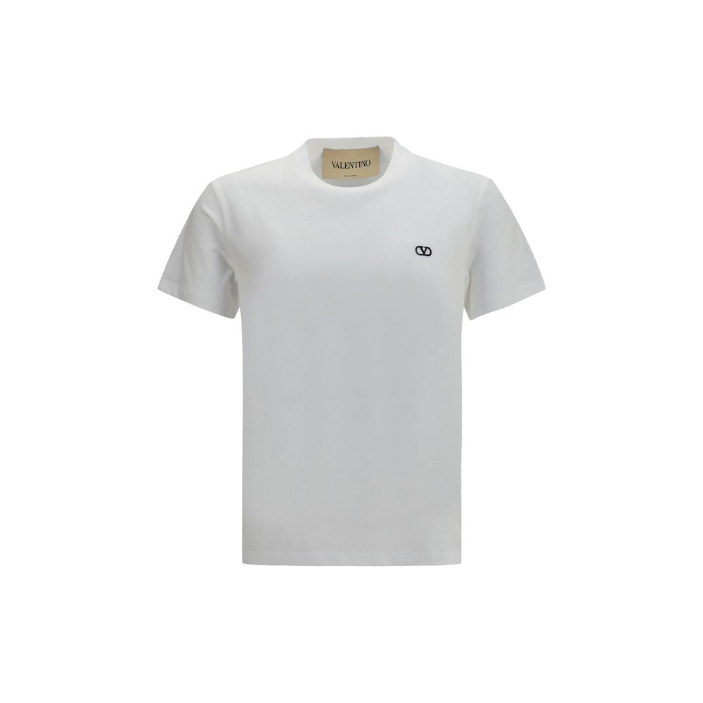 Valentino White Cotton T-Shirt | Regal Royce