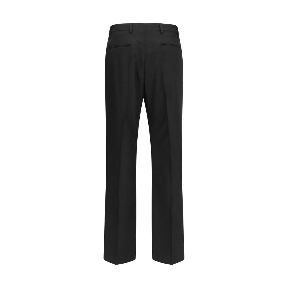 Valentino Black Wool Oves Aries Dress Pants | Regal Royce