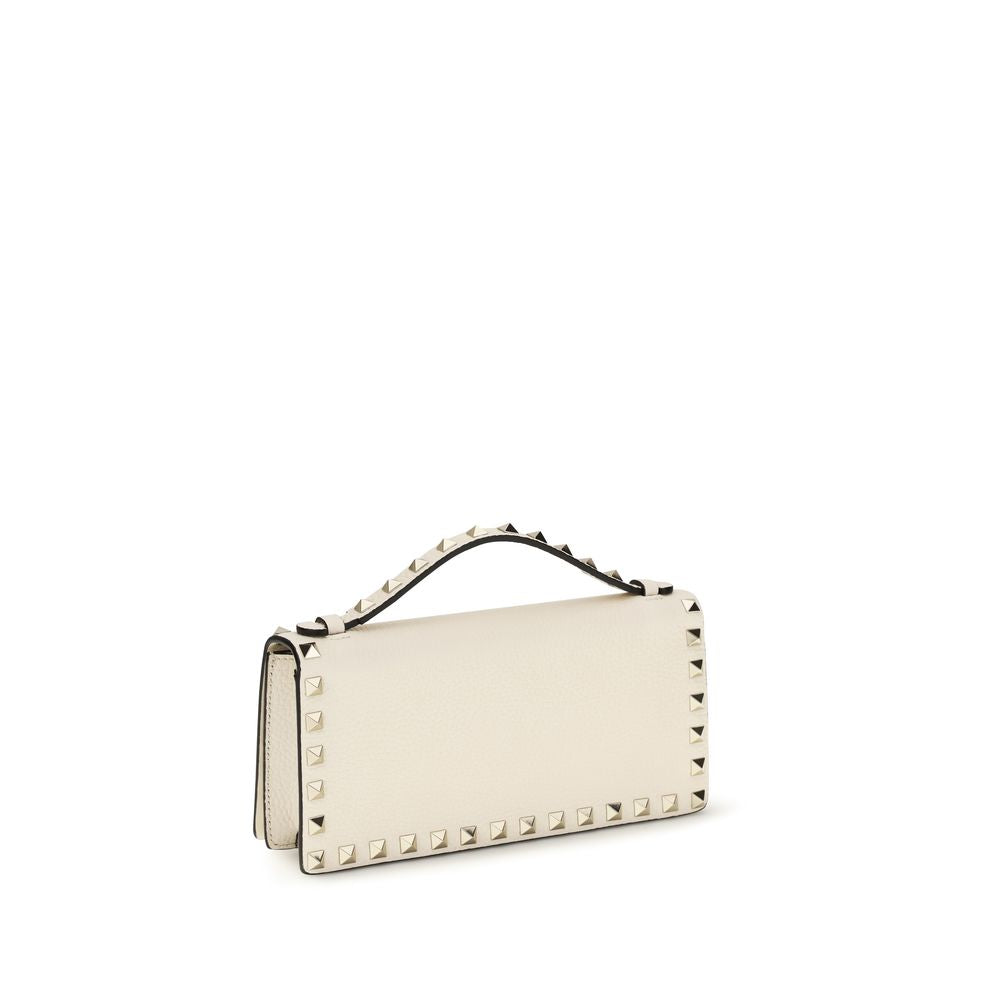 Valentino Garavani Beige Calf Leather Bos Taurus Wallet | Regal Royce