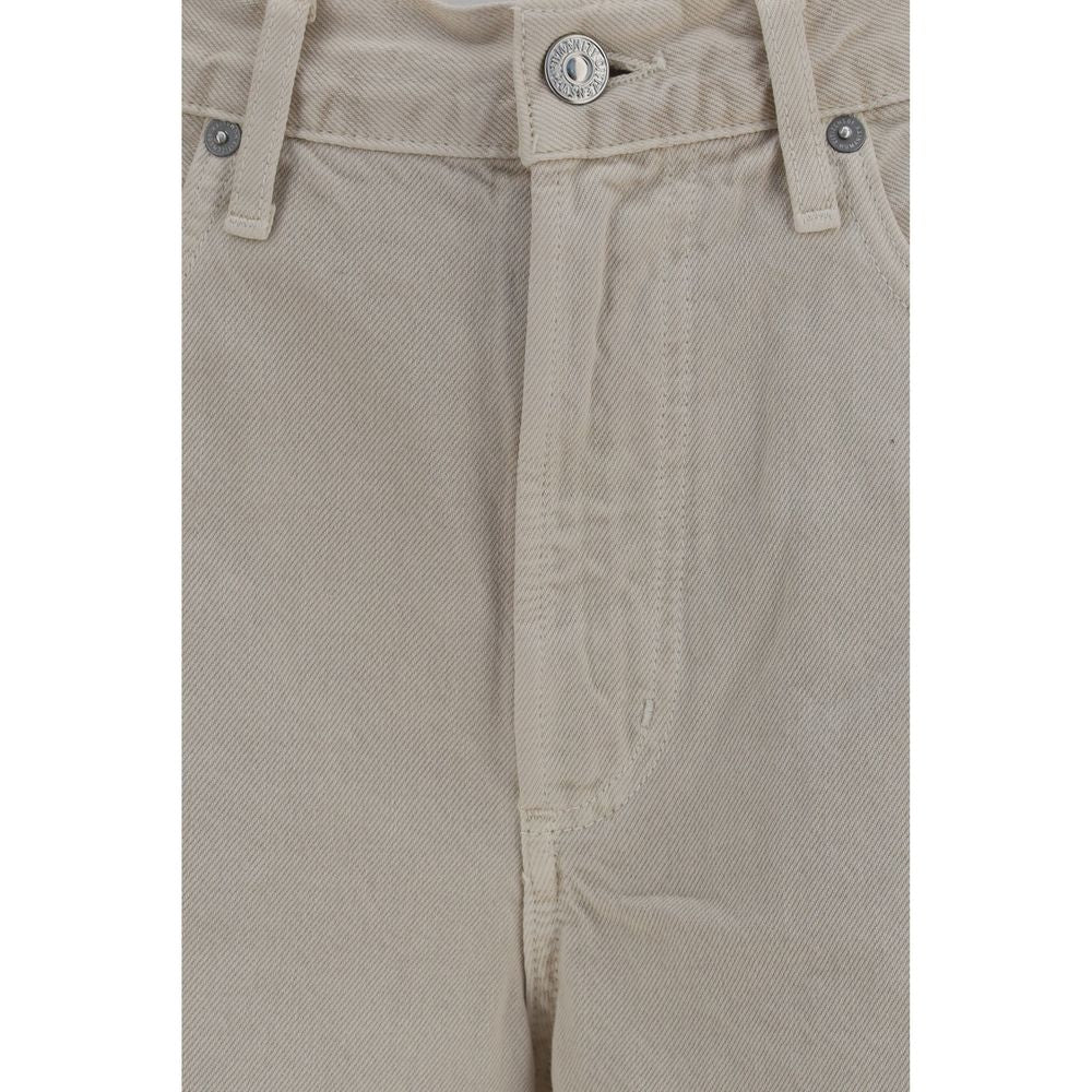 Citizens of Humanity Beige Cotton Jeans Denim | Regal Royce