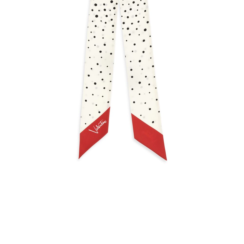 Valentino Garavani Beige Silk Scarf | Regal Royce
