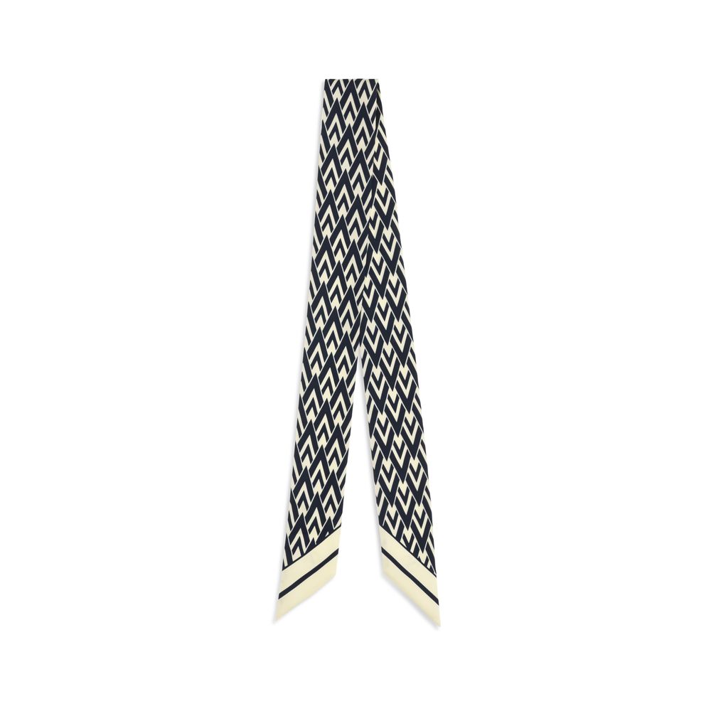Valentino Garavani Blue Silk Scarf | Regal Royce