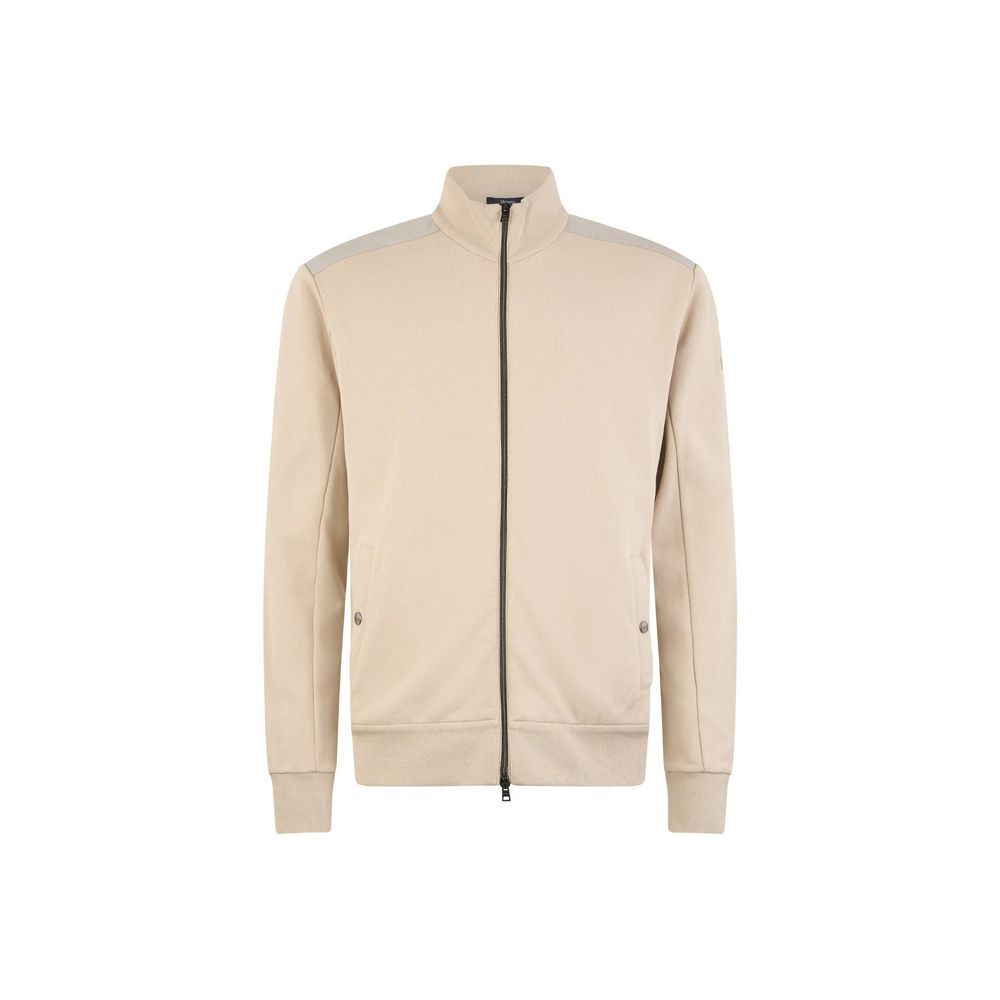 Herno Beige Cotton Sweatshirt | Regal Royce