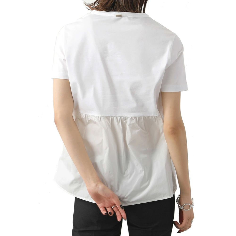 Herno White Cotton T-Shirt | Regal Royce