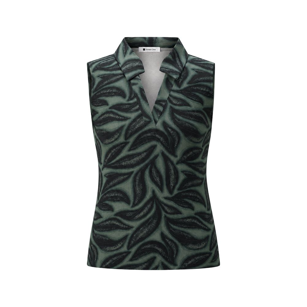 Street One Bicolor Viscose Tank Tops | Regal Royce