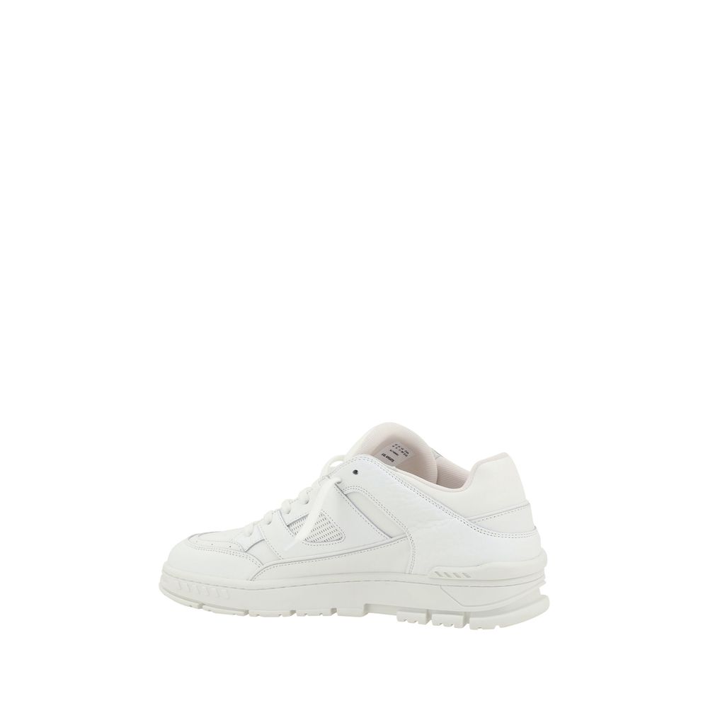 Axel Arigato White Calf Leather Bos Taurus Athletic Sneakers | Regal Royce