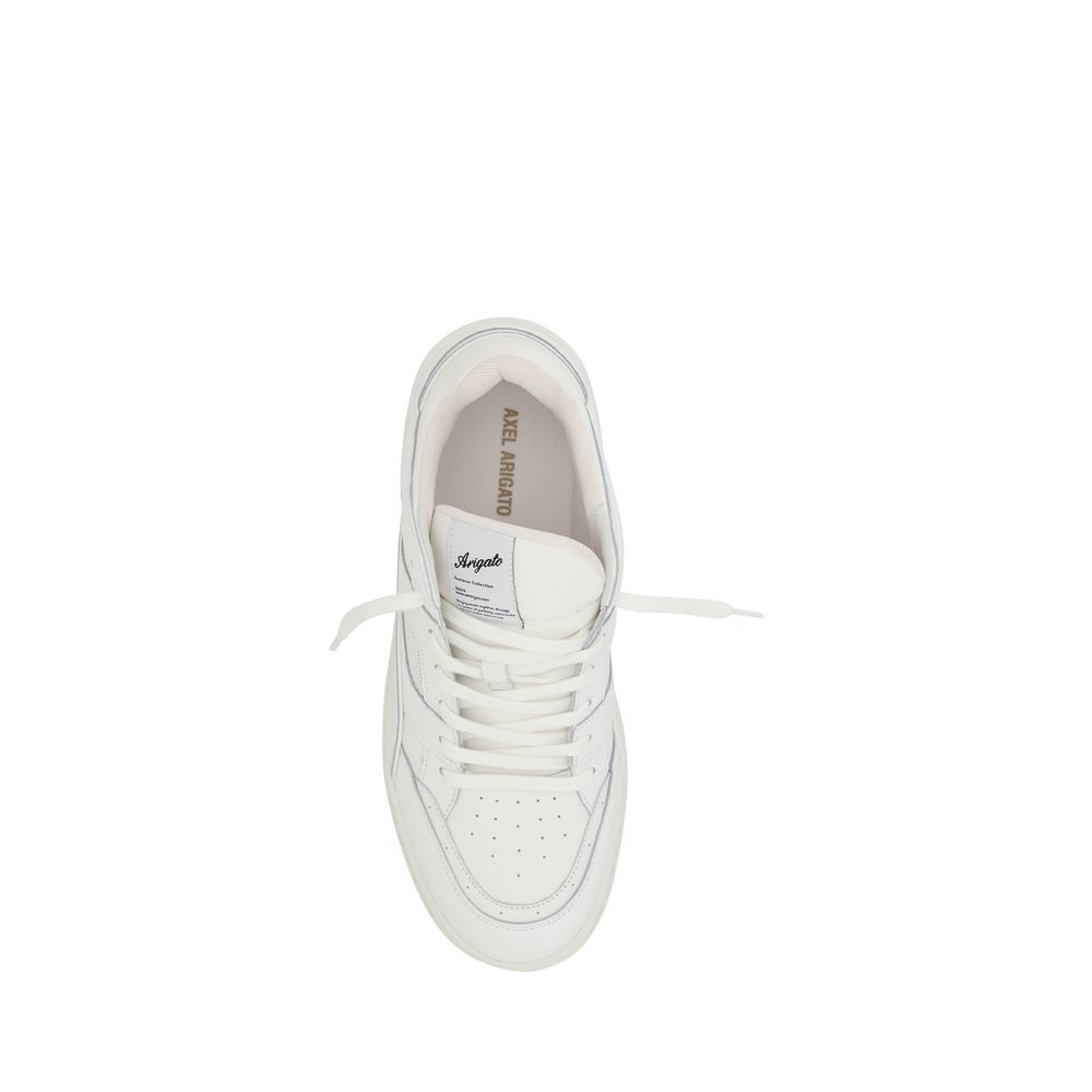 Axel Arigato White Calf Leather Bos Taurus Athletic Sneakers | Regal Royce