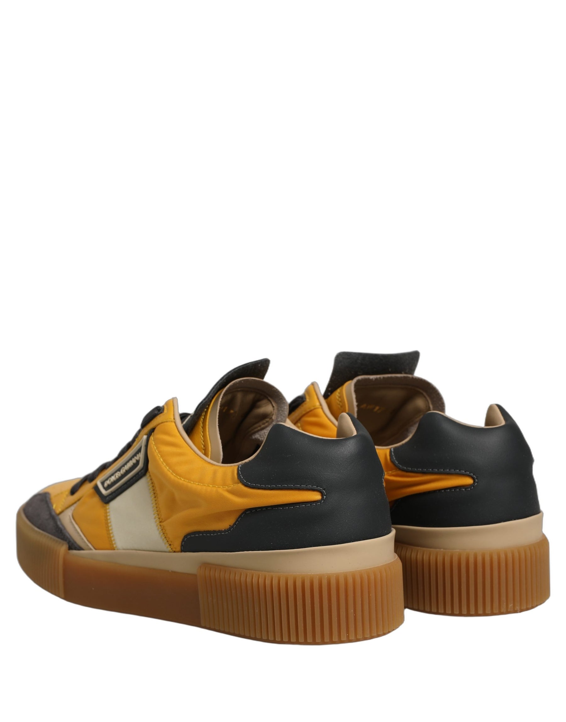 Dolce & Gabbana Multicolor MIAMI Low Top Men Sneakers Shoes | Regal Royce