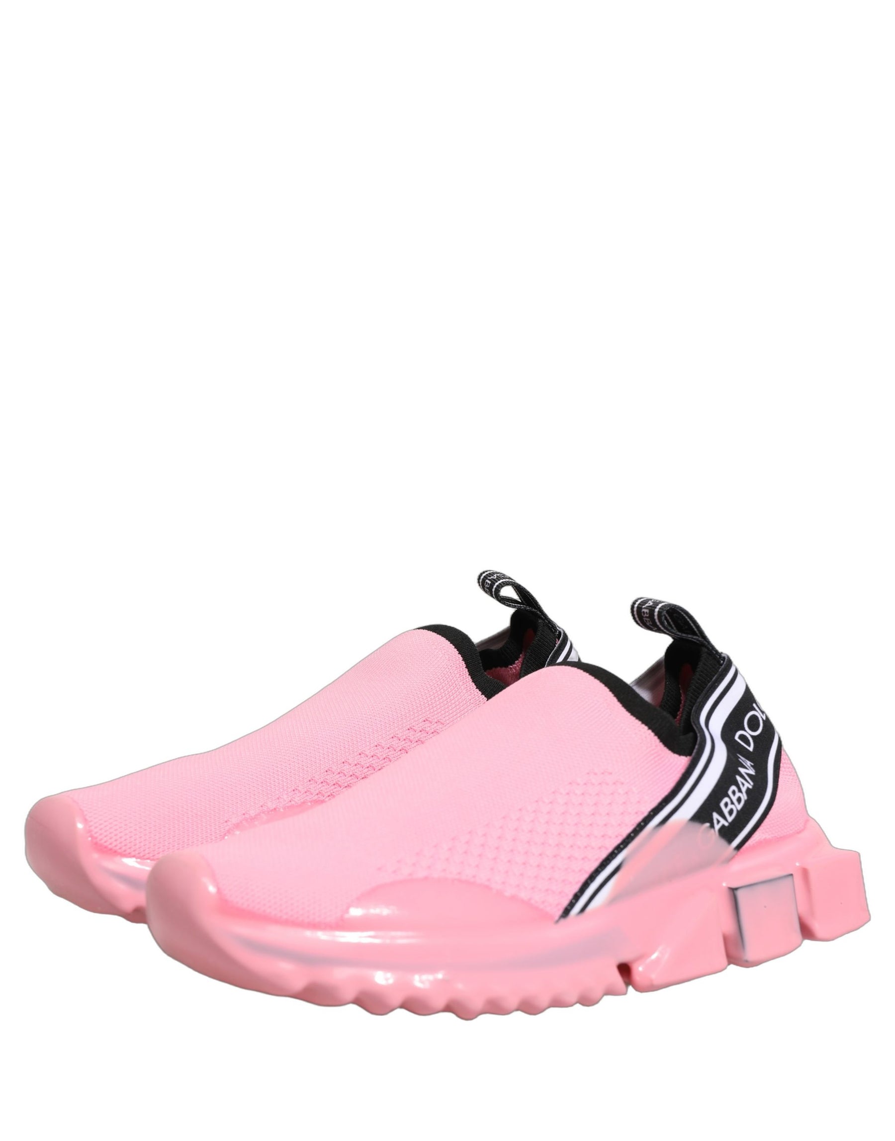 Dolce & Gabbana Pink Slip On Low Top Sorrento Sneakers Shoes | Regal Royce