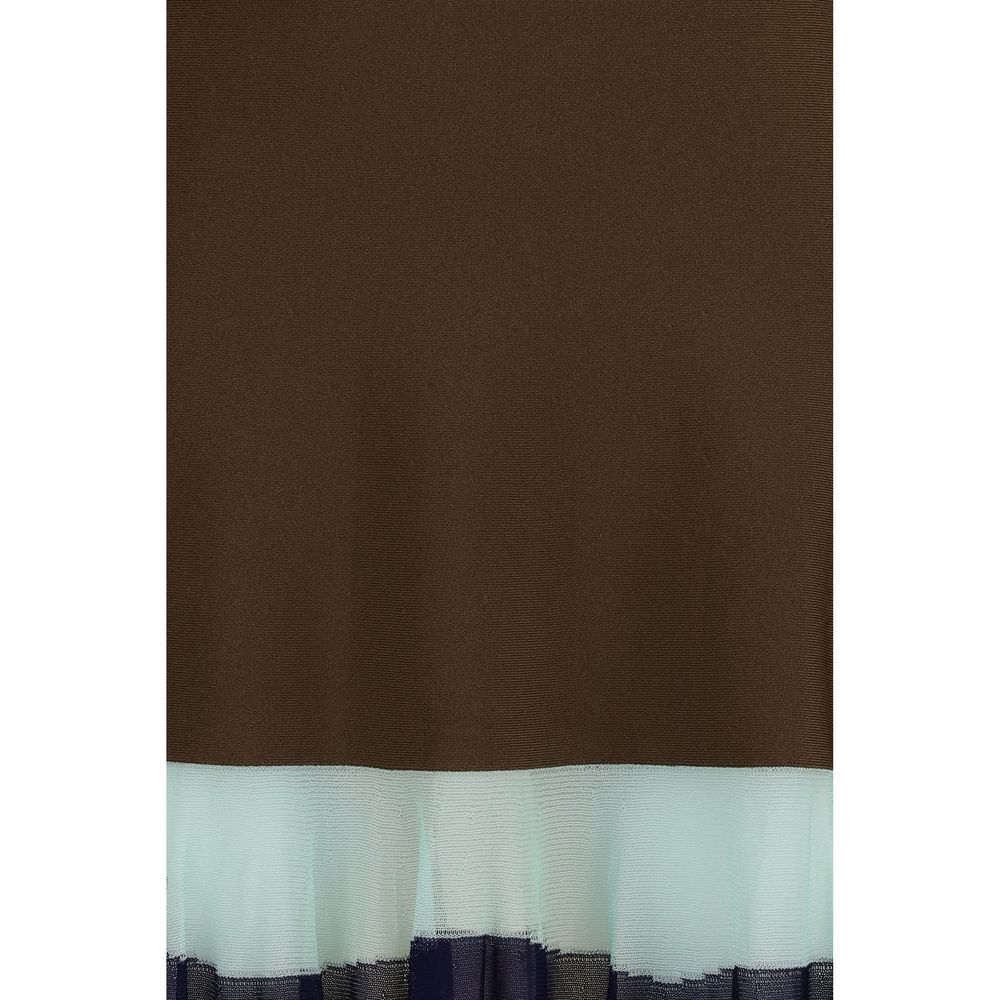 Fendi Multicolor Viscose Casual Dress | Regal Royce