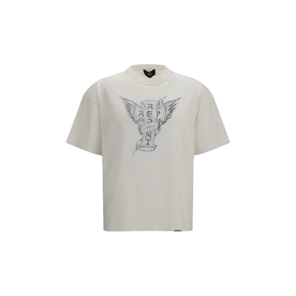 Represent White Cotton T-Shirt | Regal Royce